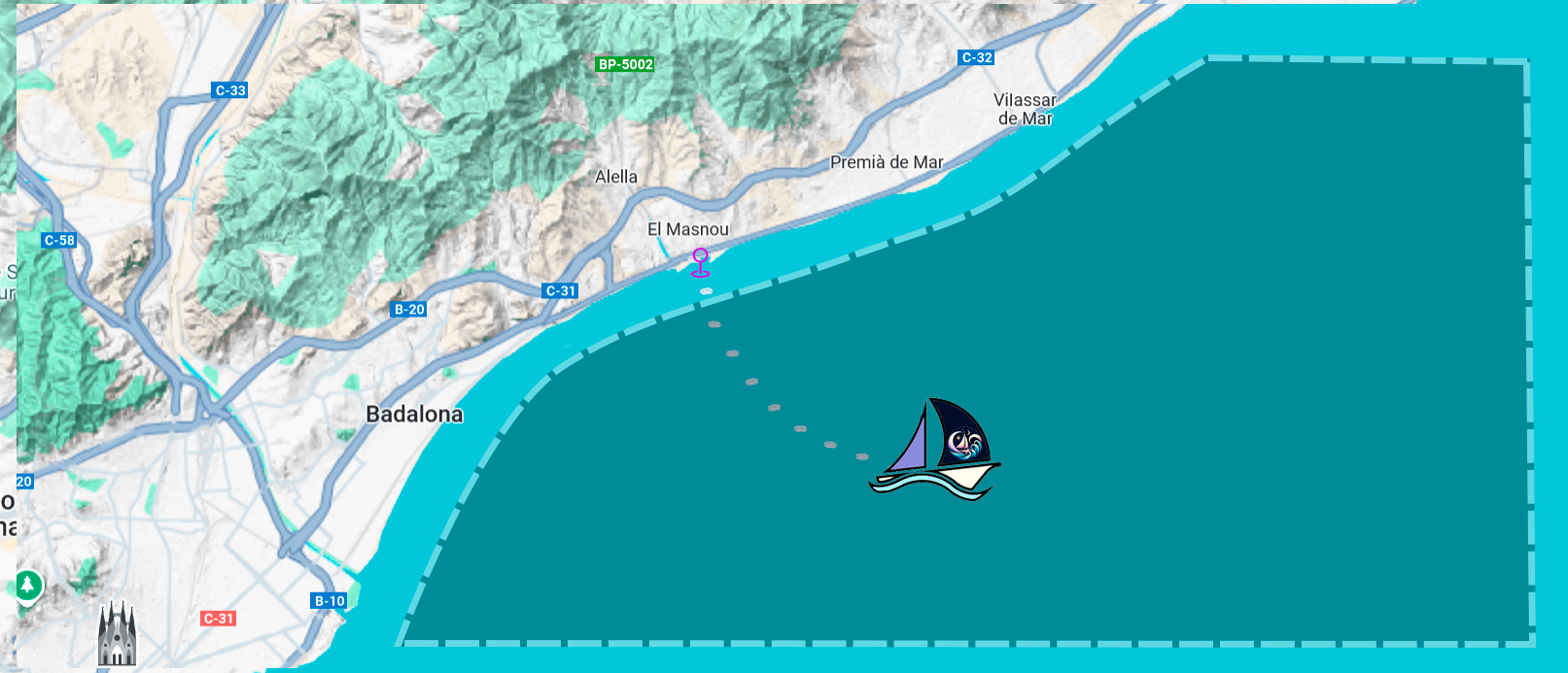 Mapa navegación experiencia