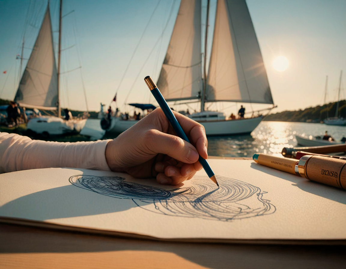 Dibujo intuitivo a bordo